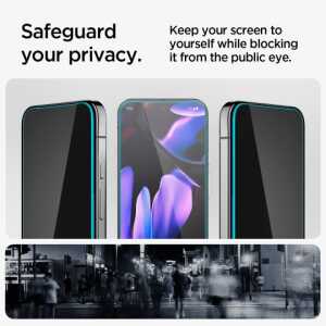 Spigen Glas.tr ”ez Fit” 2-pack Google Pixel 9 / 9 Pro Privacy