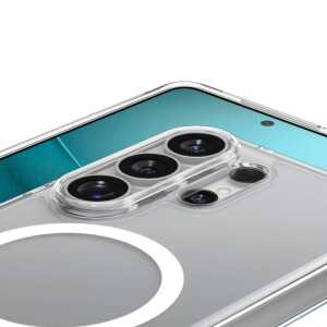 Alternative view of Spigen Ultra Hybrid Mag Magsafe Galaxy S26 Ultra Clear/white