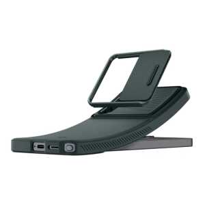 Alternative view of Spigen Optik Armor Galaxy S26 Ultra Abyss Green