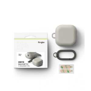 Ringke Onyx Magnetic Magsafe Samsung Galaxy Buds 4 / 4 Pro Warm Grey