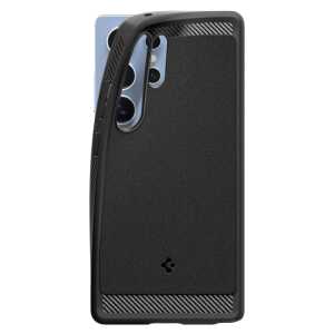 Alternative view of Spigen Rugged Armor MagSafe Samsung Galaxy S25 Ultra Matte Black