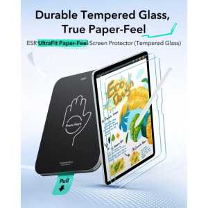 Alternative view of Esr Paper Feel 2-pack Ipad 10.9” 10 / 2022 / 11” 11 2025 Clear