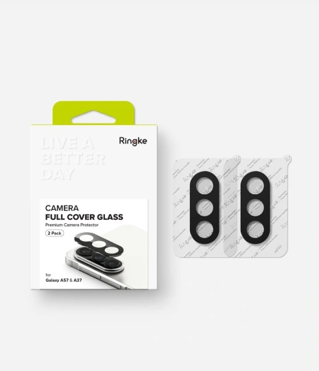 Ringke Camera Full Cover 2-pack Galaxy A37 / A57 5g Black Ringke Camera Full Cover 2-pack Galaxy A37 / A57 5g Black - Image 4