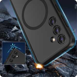 Alternative view of Tech-protect Magmat Magsafe Galaxy S24 Matte Black