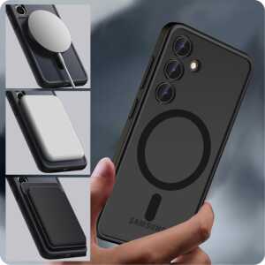 Tech-protect Magmat Magsafe Galaxy S24 Matte Black