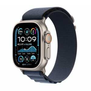 Alternative view of Tech-protect Nylon Pro Apple Watch 8 / 9 / 10 / 11 / Se / Ultra (44 / 45 / 46 / 49 Mm) Navy / Blue