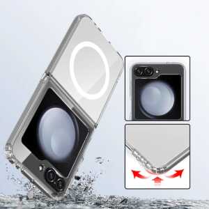 Tech-protect Flexair Hybrid Magsafe Galaxy Z Flip 6 / 7 Fe Clear