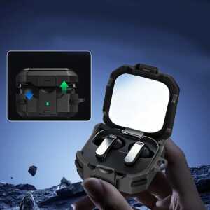 Tech-protect Carbonox Magsafe Samsung Galaxy Buds 4 / 4 Pro Black