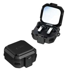 Alternative view of Tech-protect Carbonox Magsafe Samsung Galaxy Buds 4 / 4 Pro Black