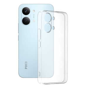 Techsuit - Clear Silicone - Xiaomi Poco X8 Pro Max - Transparent
