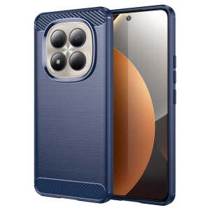 Techsuit - Carbon Silicone - Xiaomi Redmi Note 15 Pro 4G - Blue
