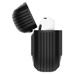 Spigen Rugged Armor Apple Airpods 4 Matte Black Spigen Rugged Armor Apple Airpods 4 Matte Black
