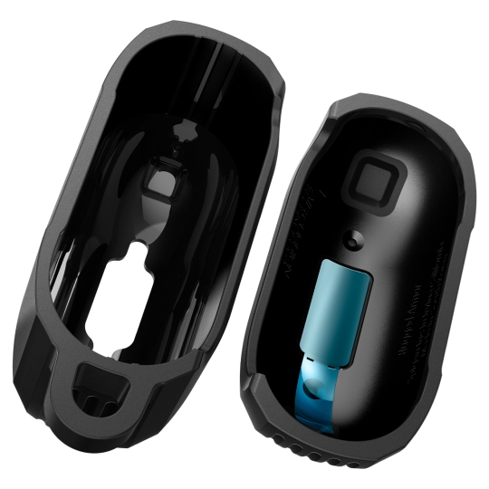 Spigen Rugged Armor Apple Airpods 4 Matte Black Spigen Rugged Armor Apple Airpods 4 Matte Black - Image 5