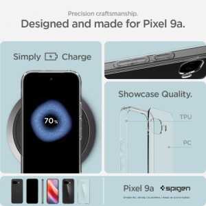 Spigen Ultra Hybrid Google Pixel 9a Crystal Clear