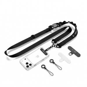 Tech-protect C9s Rope Crossbody Black
