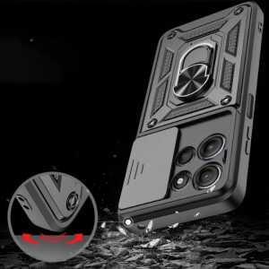 Alternative view of Tech-protect Camshield Pro Motorola Moto G15 / G15 Power / G17 / G17 Power Black