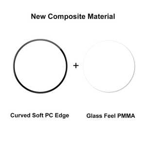 Alternative view of Techsuit - Nano Flex (2 pack) - Huawei Watch GT 6 46mm - Black