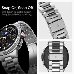 Spigen Modern Fit Band Galaxy Watch 8 / Classic (40 / 44 / 46 Mm) Silver