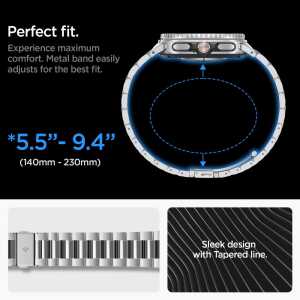 Spigen Modern Fit Band Galaxy Watch 8 / Classic (40 / 44 / 46 Mm) Silver