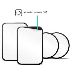 Techsuit MP03 Σετ 2 Μεταλλικών Πλακών MagSafe για Μαγνητικές Βάσεις Αυτοκινήτου Μαύρο Techsuit MP03 Σετ 2 Μεταλλικών Πλακών MagSafe για Μαγνητικές Βάσεις Αυτοκινήτου Μαύρο