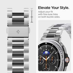 Spigen Modern Fit Band Galaxy Watch 8 / Classic (40 / 44 / 46 Mm) Silver