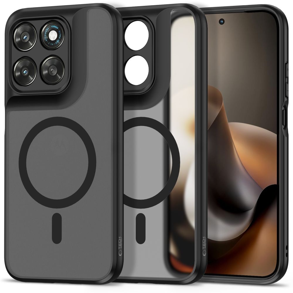Tech-protect Magmat Magsafe Motorola Moto G67 / G77 Matte Black Tech-protect Magmat Magsafe Motorola Moto G67 / G77 Matte Black