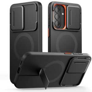Tech-protect Kevlar Aura Magsafe Galaxy A57 Black/orange
