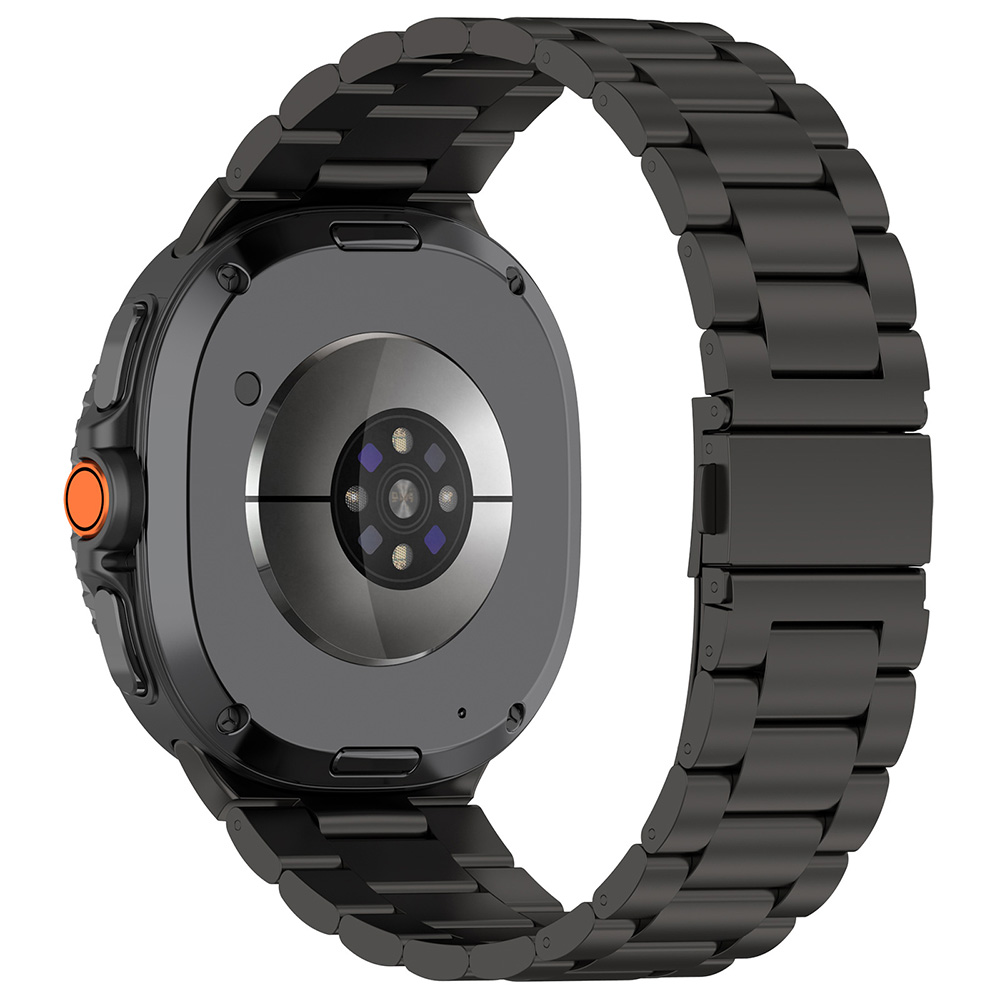 Techsuit - Watchband (W010) - Samsung Galaxy Watch 8 / 8 Classic (40 / 44 / 46 mm) - Black Techsuit - Watchband (W010) - Samsung Galaxy Watch 8 / 8 Classic (40 / 44 / 46 mm) - Black