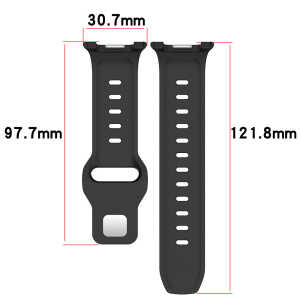 Techsuit - Watchband (W050) - Samsung Galaxy Watch 8 / 8 Classic (40 / 44 / 46 mm) - Gray