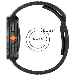 Techsuit - Watchband (W050) - Samsung Galaxy Watch 8 / 8 Classic (40 / 44 / 46 mm) - Gray