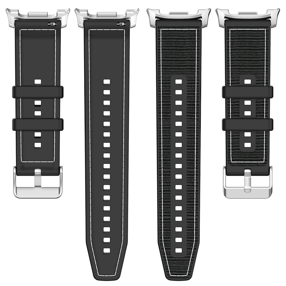 Techsuit - Watchband (W051) - Samsung Galaxy Watch 8 / 8 Classic (40 / 44 / 46 mm) - Black Techsuit - Watchband (W051) - Samsung Galaxy Watch 8 / 8 Classic (40 / 44 / 46 mm) - Black - Image 2