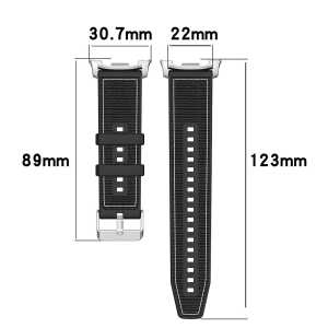 Techsuit - Watchband (W051) - Samsung Galaxy Watch 8 / 8 Classic (40 / 44 / 46 mm) - Black Techsuit - Watchband (W051) - Samsung Galaxy Watch 8 / 8 Classic (40 / 44 / 46 mm) - Black