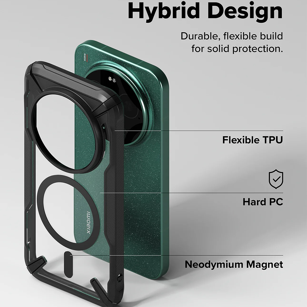 Ringke - Fusion X MagSafe - Xiaomi 17 Ultra - Black Ringke - Fusion X MagSafe - Xiaomi 17 Ultra - Black - Image 4