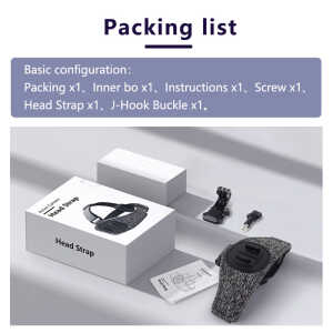 Techsuit - GoPro Holder (JX-003) - Headband with Magnetic Base - Gray