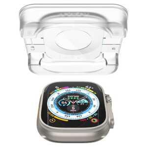 Spigen GLAS.tR ez Fit Apple Watch Ultra 49mm Clear [2 PACK]