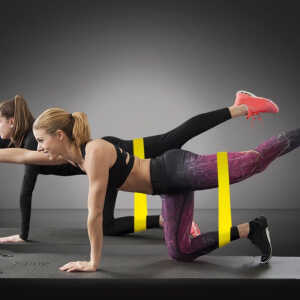 Techsuit TS-01 Σετ 5 Ελαστικών Ιμάντων Αντίστασης για Yoga Techsuit TS-01 Σετ 5 Ελαστικών Ιμάντων Αντίστασης για Yoga, Pilates & Home Fitness Πολύχρωμο - Image 4