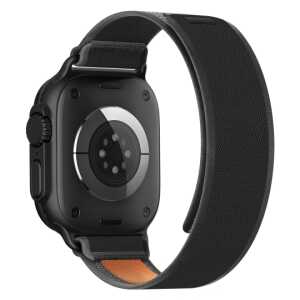 Tech-protect Nylon Elite Apple Watch 8 / 9 / 10 / 11 / Se / Ultra (44 / 45 / 46 / 49 Mm) Black/orange Tech-protect Nylon Elite Apple Watch 8 / 9 / 10 / 11 / Se / Ultra (44 / 45 / 46 / 49 Mm) Black/orange