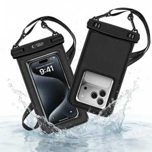 Alternative view of Tech-protect Uwc7 Universal Waterproof Floating Case 6.9 Inch Black