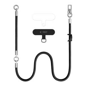 Alternative view of Tech-protect C10s Rope Crossbody & Wrist Black/titanium