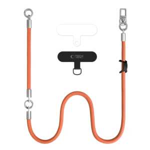 Alternative view of Tech-protect C10s Rope Crossbody & Wrist Orange/titanium