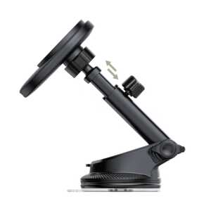 Alternative view of Tech-protect V21 Magnetic Magsafe Dashboard & Vent Car Mount Wireless Charger 25w Qi2.2 Black