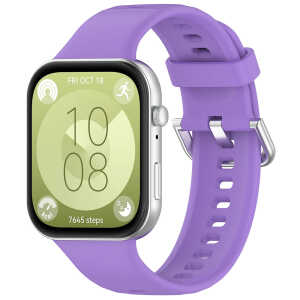 Techsuit - Watchband (W061) - Huawei Watch Fit 3 / 4 / 4 Pro / 5 / 5 Pro - Purple