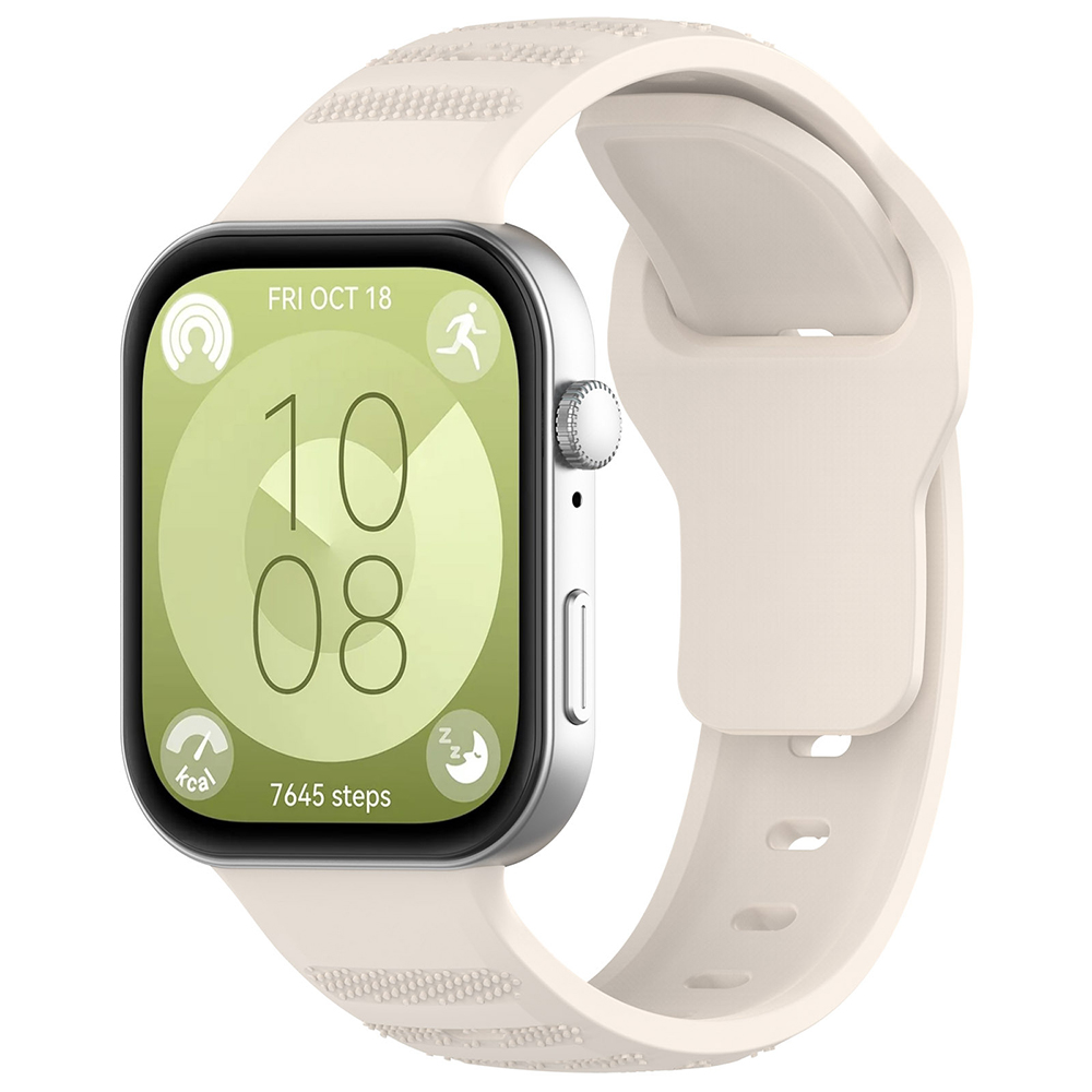 Techsuit - Watchband (W050) - Huawei Watch Fit 3 / 4 / 4 Pro / 5 / 5 Pro - Beige Techsuit - Watchband (W050) - Huawei Watch Fit 3 / 4 / 4 Pro / 5 / 5 Pro - Beige
