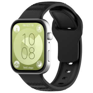Techsuit - Watchband (W050) - Huawei Watch Fit  3 / 4 / 4 Pro / 5 / 5 Pro - Black