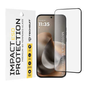 Techsuit - ESD Glass - Motorola Moto G77 / G67 - Black