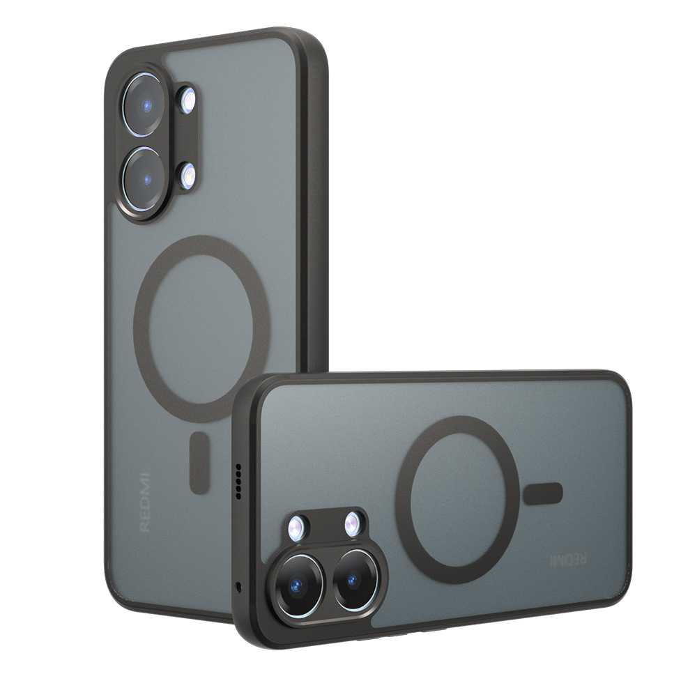 Techsuit - PureFrost MagSafe - Xiaomi Poco X8 Pro Max - Frosted Black Techsuit - PureFrost MagSafe - Xiaomi Poco X8 Pro Max - Frosted Black