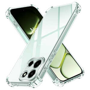 Techsuit - Shockproof Clear Silicone - OnePlus Nord 6 - Clear
