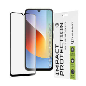 Techsuit - 111D Full Cover / Full Glue Glass - Xiaomi Redmi A7 Pro 4G - Black