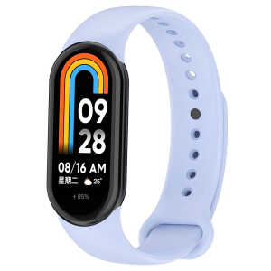 Techsuit - Watchband (W014) - Xiaomi Mi Band 8 / 8 NFC / 9 / 9 NFC / 10 - Serenity Blue