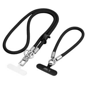 Tech-protect C10s Rope Crossbody & Wrist Black/titanium